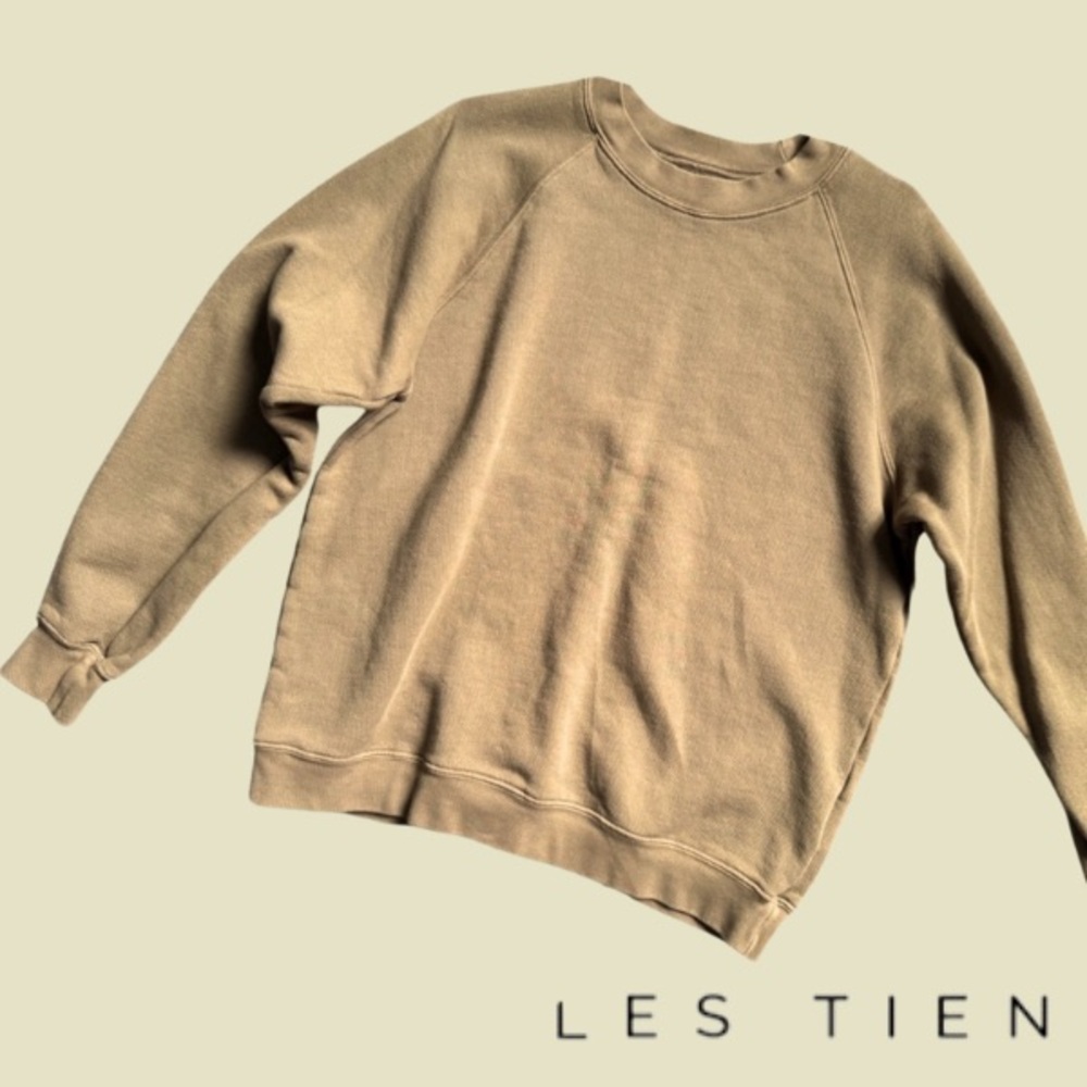 L E S  T I E N heavyweight crewneck